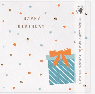  - Auslaufende Serien - Good Vibes - wfa KK quadratisch Happy Birthday