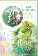 KK hoch Zahlengeburtstag 70.