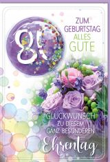 KK hoch Zahlengeburtstag 80.