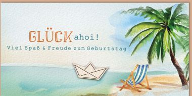  - Allgemeine Kollektion-Hauptdevisen - Geburtstag - wfa KK Geburtstag quer DIN lang