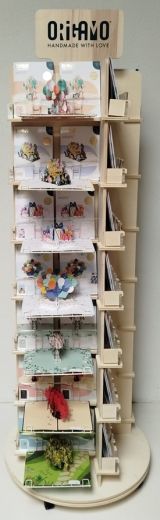Holzdisplay Origamo