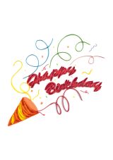 KK hoch Happy Birthday