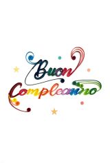 KK hoch Happy Birthday italienisch