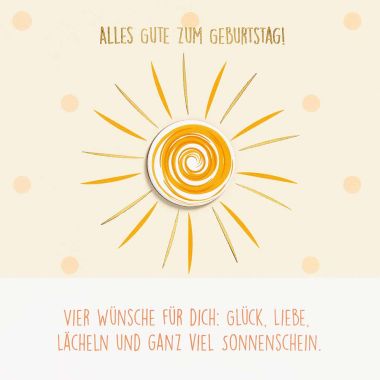  - Allgemeine Kollektion-Hauptdevisen - Geburtstag - KK quadratisch Geburtstag