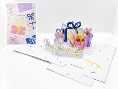  - Serien - Kirigami - KK hoch Happy Birthday