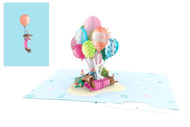 - Serien - Kirigami - KK hoch Happy Birthday