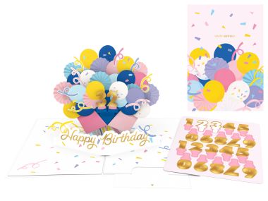  - Serien - Kirigami - KK hoch Happy Birthday