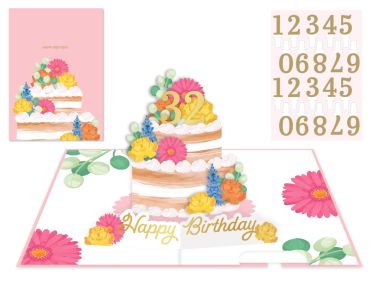 - Serien - Kirigami - KK hoch Happy Birthday