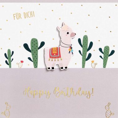  - Allgemeine Kollektion-Hauptdevisen - Geburtstag - KK quadratisch Happy Birthday