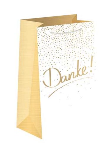  - Geschenkartikel Allgemein - Geschenktasche Klein - Geschenktasche Mini "Danke"