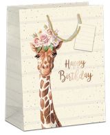 wfaGeschenktasche Happy Birthday,Giraffe