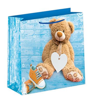  - Geschenkartikel Allgemein - Geschenktasche Mittel - Geschenktasche "Teddybär"