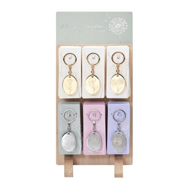  - Geschenkartikel Allgemein - Schlüsselanhänger - Schlüsselanhänger "Flower Garden"
