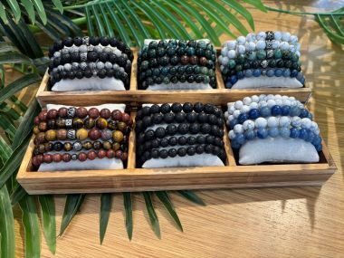  - Andreani Schmuck - Armbänder - Männerambänder mit echten Steinen