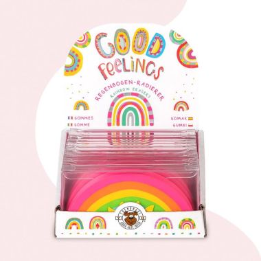  - Geschenkartikel Allgemein - Good Feelings - Good Feelings Jumbo Rainbow-Radierer
