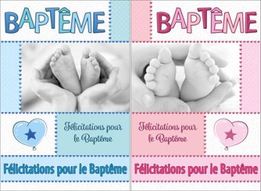  - Französische Kollektion - Französisch Ereignis - Taufe