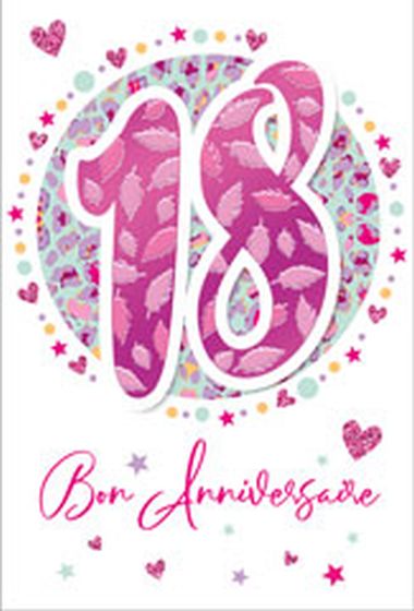  - Französische Kollektion - Collection ge / Hanna / Velvet - KK hoch Zahlengeburtstag 18.