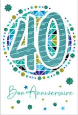 KK hoch Zahlengeburtstag 40.