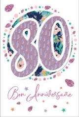 KK hoch Zahlengeburtstag 80.