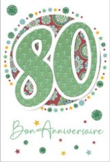 KK hoch Zahlengeburtstag 80.