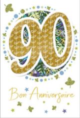 KK hoch Zahlengeburtstag 90.