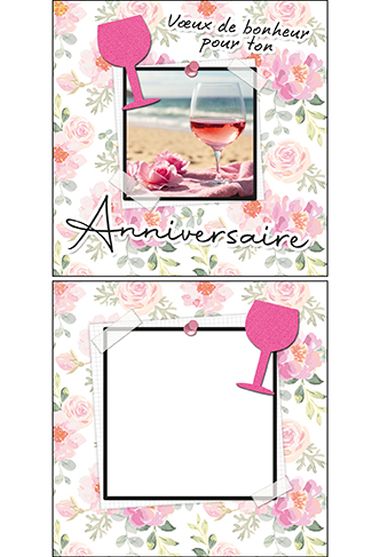  - Französische Kollektion - Collection ge / Hanna / Velvet - KK quadratisch Geburtstag