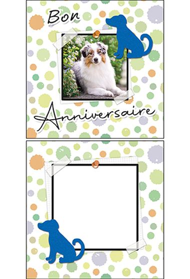  - Französische Kollektion - Collection ge / Hanna / Velvet - KK quadratisch Geburtstag