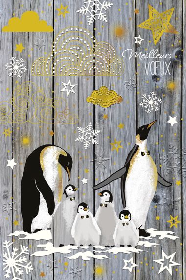  - Weihnachtskollektion - WH Gravure D'HIVER Französisch - wfa KK WH Gravure D'HIVER