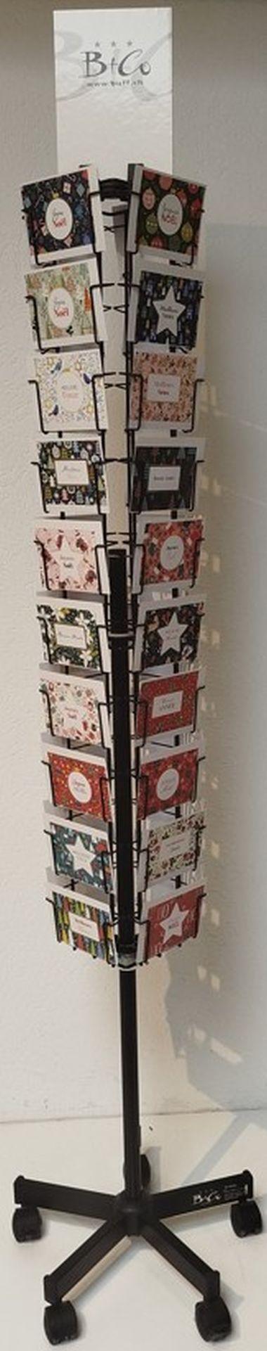  - Weihnachtskollektion - Christmas Print Französisch - Kartenständer Christmas Print