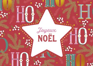  - Weihnachtskollektion - Christmas Print Französisch - KK quer Christmas Print