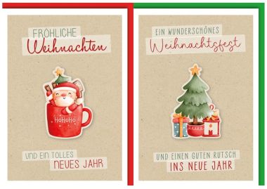  - Weihnachtskollektion - Doppeltext + Weihnachten - wfa Doppeltext WH