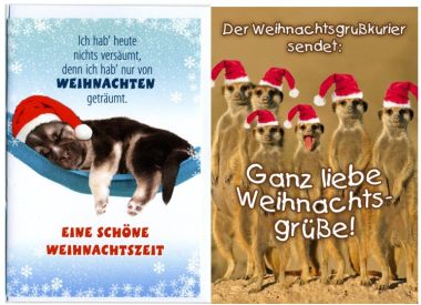  - Weihnachtskollektion - Doppeltext + Weihnachten - Weihnachten