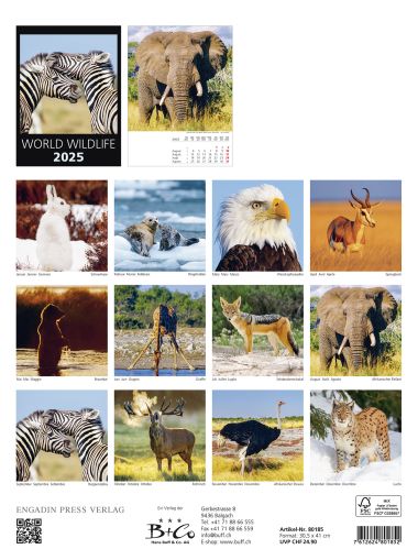  - Kalender - Tierkalender - World Wildlife