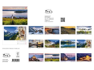  - Kalender - Schweizkalender - Wonderful Switzerland