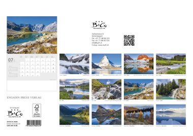  - Kalender - Schweizkalender - Swiss Alps Waters