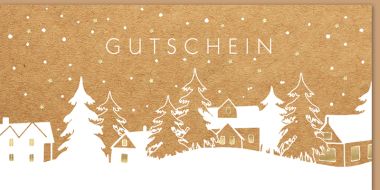  - Weihnachtskollektion - Gutscheine + Geldkarte - Gutschein WH DIN Lang quer