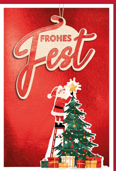  - Weihnachtskollektion - Doppeltext + Weihnachten - KK hoch Weihnachten