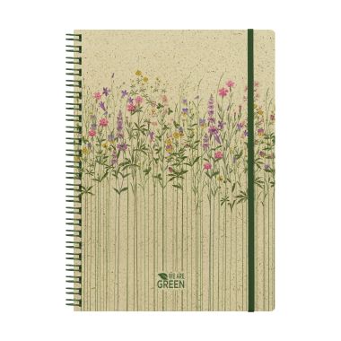  - Kalender - Notizbücher - Wire-o Notizbuch A5 "Blumen"