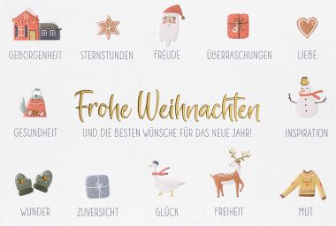  - Weihnachtskollektion - Doppeltext + Weihnachten - Doppeltext WH quer