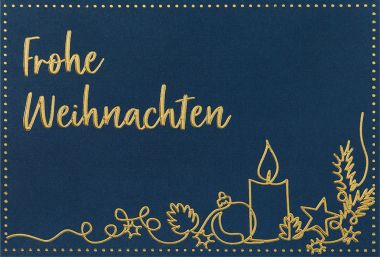  - Weihnachtskollektion - Doppeltext + Weihnachten - Weihnachten quer