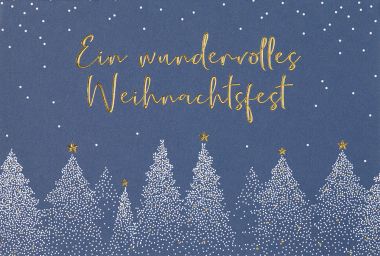  - Weihnachtskollektion - Doppeltext + Weihnachten - Weihnachten quer