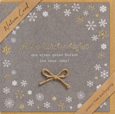  - Weihnachtskollektion - International + Englisch - Doppeltext WH quadratisch