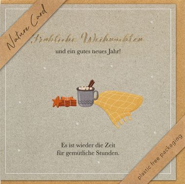  - Weihnachtskollektion - International + Englisch - Doppeltext WH quadratisch
