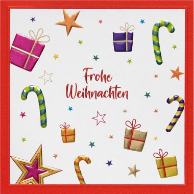  - Weihnachtskollektion - Quadratische Weihnachtskarten - KK quadratisch Weihnachten