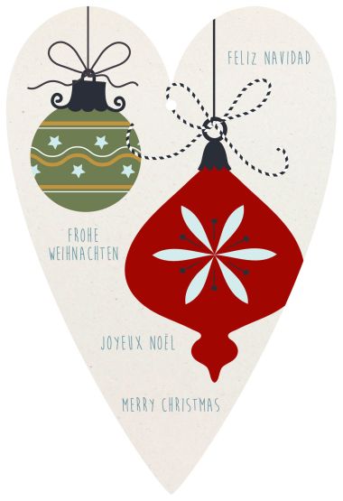  - Weihnachtskollektion - Karte mit Kordel - Karte mit Kordel WH