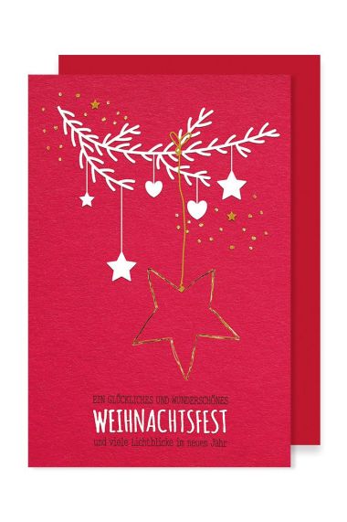  - Weihnachtskollektion - Doppeltext + Weihnachten - KK hoch Doppeltext WH