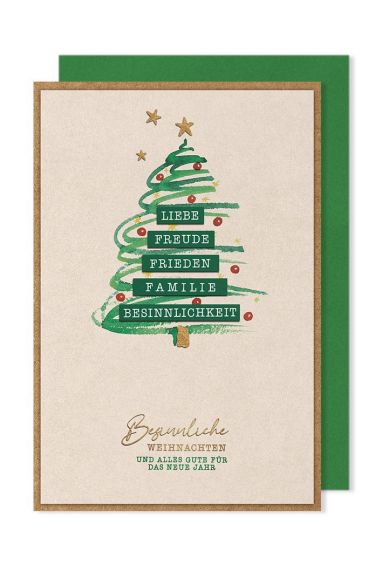  - Weihnachtskollektion - Doppeltext + Weihnachten - KK hoch Doppeltext WH