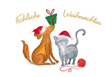  - Weihnachtskollektion - Green Karma X-Mas Midikarten - MK Green Karma X-Mas