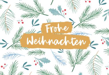  - Weihnachtskollektion - Green Karma X-Mas Midikarten - MK Green Karma X-Mas