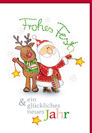  - Weihnachtskollektion - Green Christmas Midi - MK Doppeltext WH